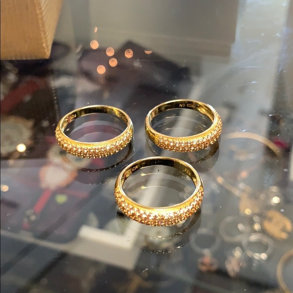 Sterling Stackable rings - Picture 3 of 3